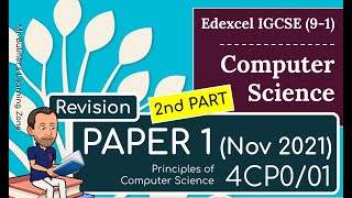 Past Paper Walkthrough 2021 - Paper 1 (November - Part b) - Edexcel IGCSE Computer Science