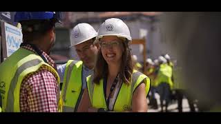 LINHA ROSA:   Escavação do túnel Galiza-Santo António