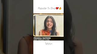 Pranali Rathod won Most popular Tv Diva award 2024❤️🔥|#shorts #pranalirathod #akshu #yrkkh