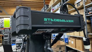 How to adjust travel limits on Stagemaker Chain Motor