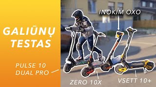 ❗️VSETT 10+ vs ❗️PULSE 10 DUAL PRO vs ❗️INOKIM OXO vs ❗️ZERO 10X