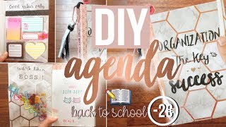 Comment CUSTOMISER son AGENDA📖 avec -2€ !➡️ BACK to SCHOOL 2018📚✂️