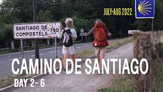 Camino de Santiago |Roncesvalles to Logroño |  Day 2 - 6 | (2022)