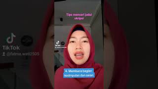 Tips mencari judul skripsi (Bagian 5)