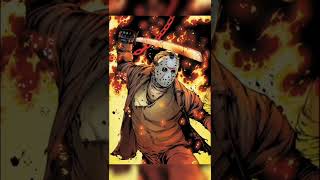 Jason Voorhees (comics) vs featherine and hajun #whoisstrongest #animeuniverse #shorts #friday13