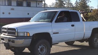 Surprise Purchase & Highway 101 Road Trip! New Shop Truck, Dodge 2nd Gen 24v Cummins Style