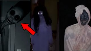 POCONG KETUK PINTU TENGAH MALAM DAN SOSOK JIN ARAB | 5 PENAMPAKAN HANTU TERSERAM DAN TERJELAS