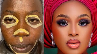 VIRAL BOMB💣🔥😱BRIDAL GELE AND MAKEUP TRANSFORMATION🔥 CIRURGIA PLASTICA 💉💉😳🔥😱 MAKEUP TUTORIAL