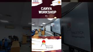 Canva Workshop Organised by IBS Students at IBS Ahmedabad Campus #canva #workshop #editing