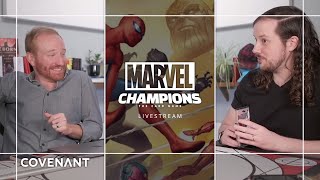 Scenario 1 of Mutant Genesis from Marvel Champions LCG - Colossus and Cyclops v Sabretooth