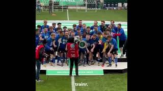 Deutscher Meister U17-Junioren von Arminia Bielefeld