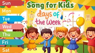 Days of the week | Song for kids |