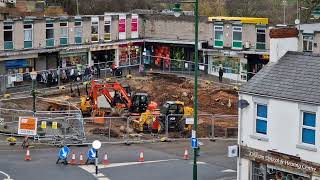 Kirkham Market Square Regeneration Progress 11th February 2023