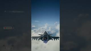 Narrowly Misses the Target | ASF X Shinden II | #shorts #acecombat7