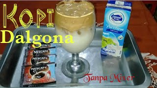 Cara Membuat Kopi Dalgona yang Sedang Viral Tanpa Mixer