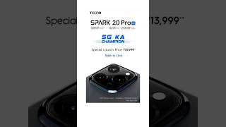 Tecno Spark 20 Pro 5G Ka Champion