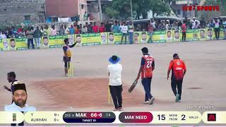 MILAD CUP FINAL MATCH LAST OVER NEED 22 RUN 6 BALL