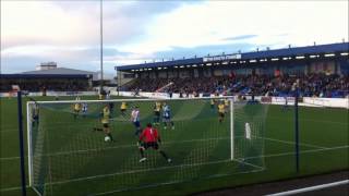 hankin goal Chester Fc V Bishops Stortford Dec 2012