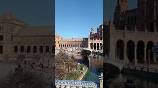 Plaza de España in Seville #shortsvideo #share #shorts #shortvideo #follow #sevilla