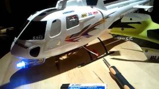 Getting a scale body together for my blade 120-SR...