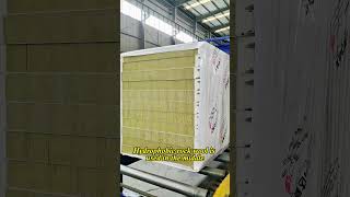 A very cost-effective steel frame structure exterior wall enclosure sandwich panel!