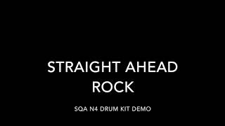 Straight Ahead Rock SQA N4 Drum Kit Demo