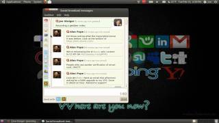 Intro to the Gwibber Microblogging Client ~ Ubuntu