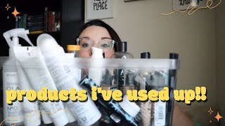 40+ empty product reviews!! 🧴 | LUSH, olaplex, briogeo, & more!