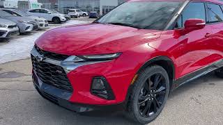 43247A 2021 Chevrolet Blazer Exterior Walkaround