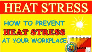 Heat Stress Awareness In Urdu and Hindi | Heat Stress Preventive Measures