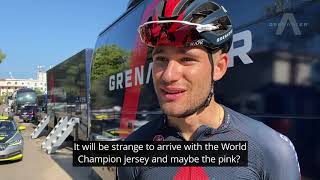 Filippo Ganna looks ahead to the 2020 Giro d'Italia