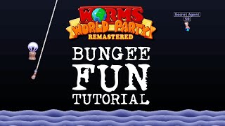 Worms World Party tutorial - Bungee Fun (Mission 41)