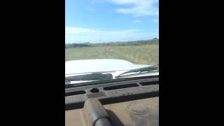 Incab video of the ute