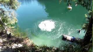 Lake Tapps Cliff Jump By Scott