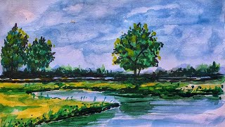 Watercolor Landscape Painting for Beginners: A Step-by-Step Guide