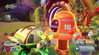 Plants vs Zombies Garden Warfare 2 Herbal Assault New Zombopolis Map