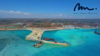 Ayia Napa Marina's Construction in Progress