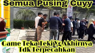 Games Teka Teki Yang Belum Terpecahkan - Semua Pusing - Perayaan HUT RI di UPBJJ UT Bandung