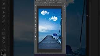 Add Clouds in Photoshop! 🤯😎 #shorts #photoshop #photoshoptutorial #photoshopediting