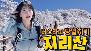 요즘 SNS에서 가장 인기있는 지리산 코스 🔥산악회 버스로 당일치기 등산 | 저질체력도 도전 가능! | 인생샷 성지 | 바래봉