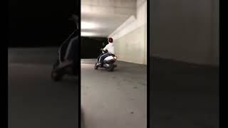 Moped TUNNEL Accident | Fail | Bundys Garage #shorts #shortsyoutube