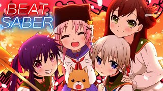 BEAT SABER - Friend Shitai [Gakkou Gurashi! Opening] EXPERT