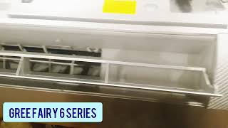 Gree Fairy Econo Inverter AC Latest 6th series Technology display video of gray color