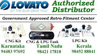 LPG Gas  kits For Toyota Corolla  With LOVATO LPG Kit