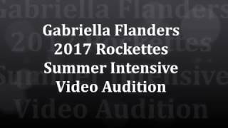 2017 Rockettes Summer Intensive audition