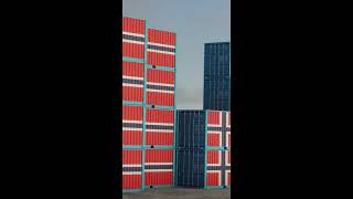 Norway export import container video short