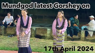 Mundgod latest gorshey on 17th April 2024 💃🕺 || Mundgod Vlogger || Tibetan Circle dance