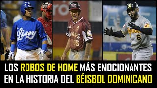 Los Mejores Robos de Home en el Béisbol Dominicano │Parte 1│