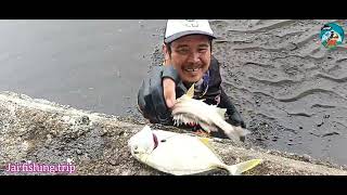 Sunday's Trip Catch and cook under the bridge of talomo coastal road