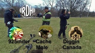 Metal Detecting Toronto Canada Ft  925inder, Diggin Canada, Cache mole